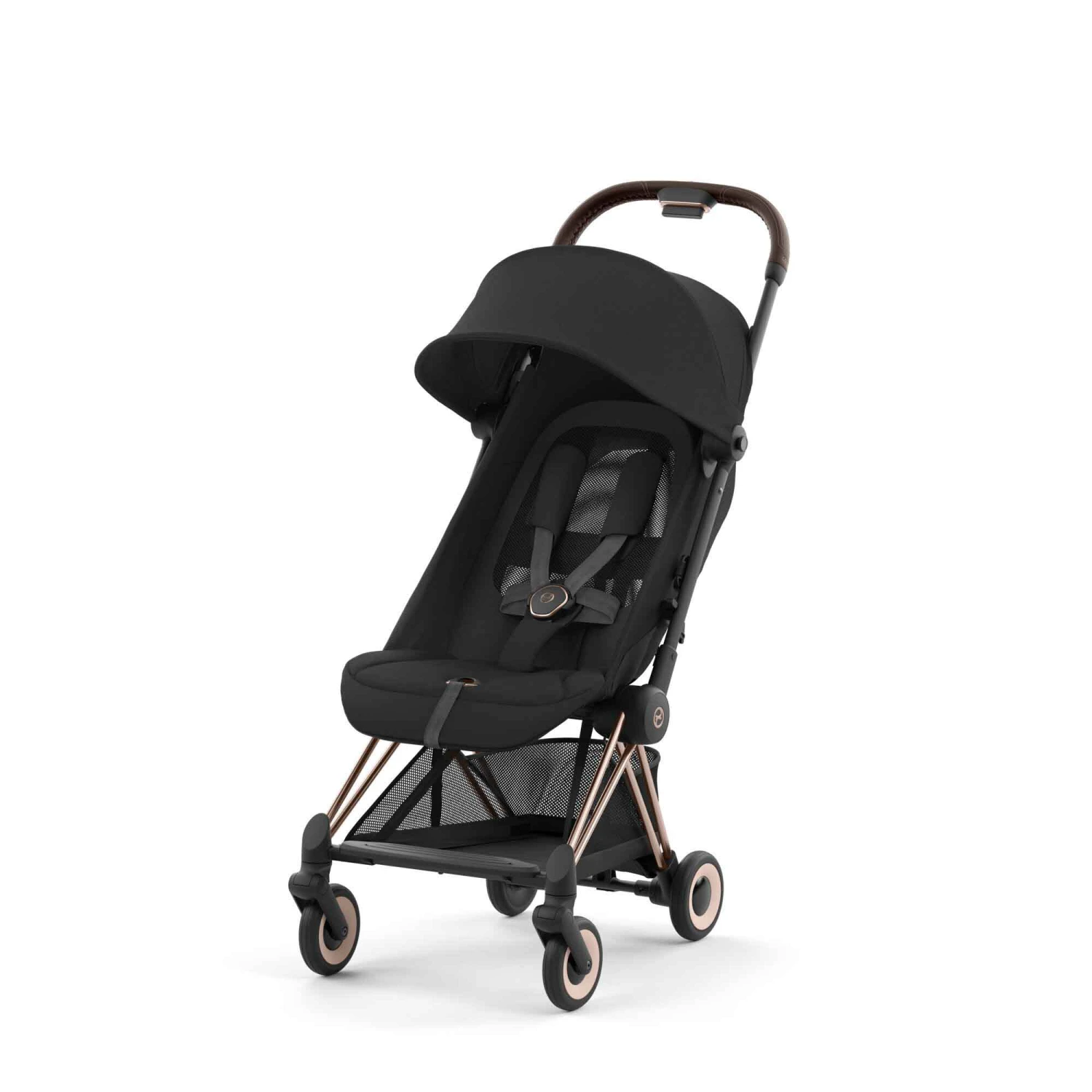 Poussette Coya Rosegold/Sepia Black De CYBEX 5 Poussette Coya Rosegold/Sepia Black De CYBEX – Image 3