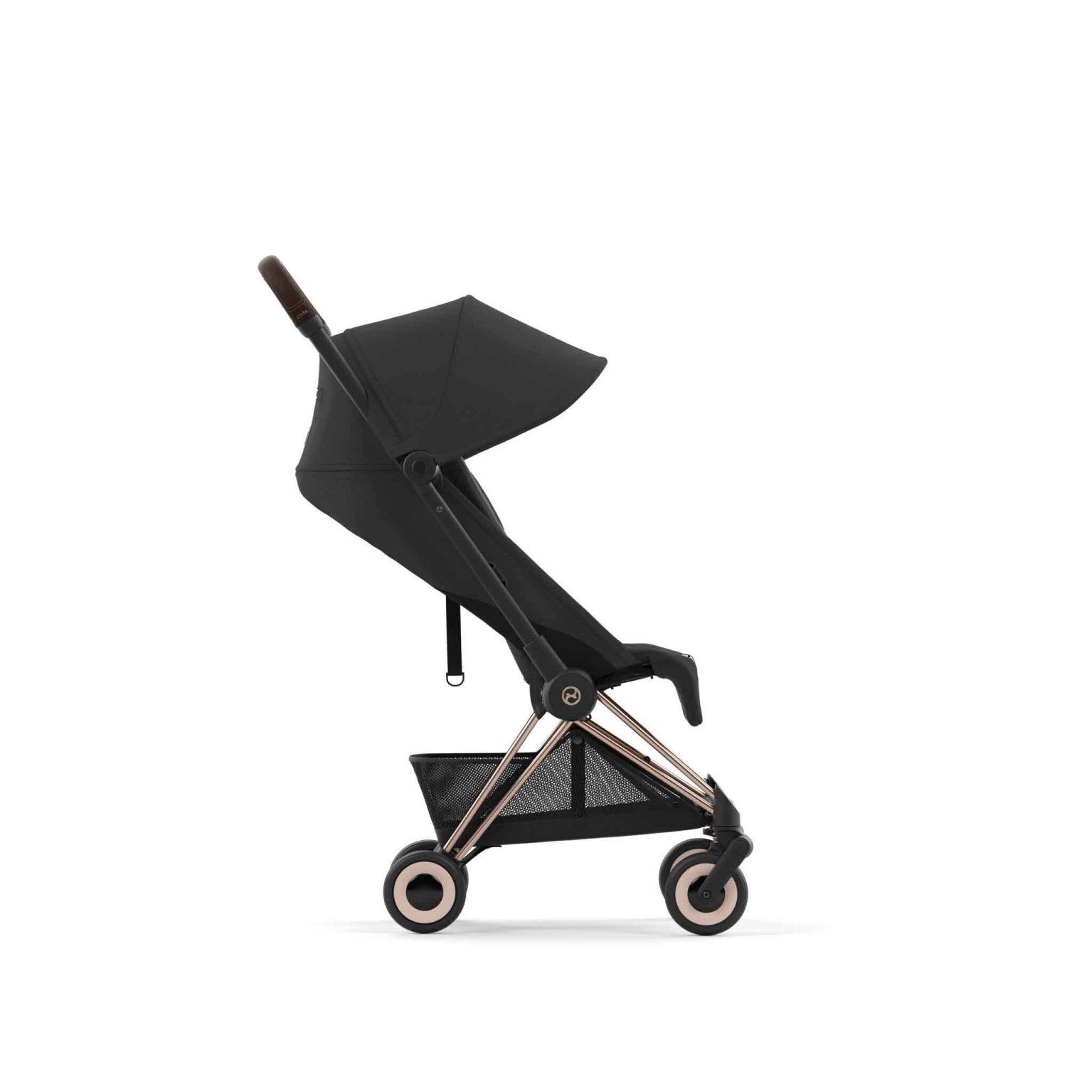 Poussette Coya Rosegold/Sepia Black De CYBEX 6 Poussette Coya Rosegold/Sepia Black De CYBEX – Image 4