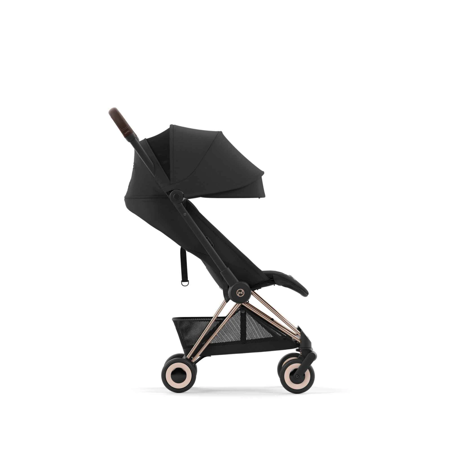 Poussette Coya Rosegold/Sepia Black De CYBEX 7 Poussette Coya Rosegold/Sepia Black De CYBEX – Image 5