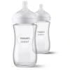 Lot De 2 Biberons Natural En Verre 3.0 240 Ml De Philips AVENT 2 Lot De 2 Biberons Natural En Verre 3.0 240 Ml De Philips AVENT -Produits Pour Bébé 01173008 1