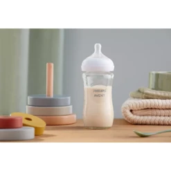 Lot De 2 Biberons Natural En Verre 3.0 240 Ml De Philips AVENT -Produits Pour Bébé 01173008 4