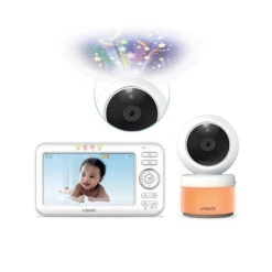 BM5463 Babyphone Video Lightshow Blanc De Vtech -Produits Pour Bébé 01174905 3