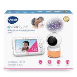 BM5463 Babyphone Video Lightshow Blanc De Vtech -Produits Pour Bébé 01174905 4