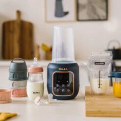 Beaba Chauffe-Biberon Multi Milk Night Blue De Béaba -Produits Pour Bébé 01176077 3