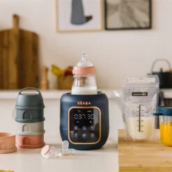 Beaba Chauffe-Biberon Multi Milk Night Blue De Béaba -Produits Pour Bébé 01176077 4
