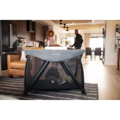 Sena Aire Lit De Voyage Charcoal De Nuna -Produits Pour Bébé 0461319 1