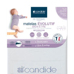 Matelas évolutif Bien-être Blanc De Candide -Produits Pour Bébé 100644045 2