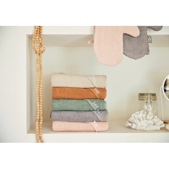 Cape De Bain éponge Ivoire 75 X 75 Cm De Jollein 8 Cape De Bain éponge Ivoire 75 X 75 Cm De Jollein – Image 6