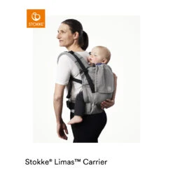 Porte-bébé Limas™ Flex Ardoise Florale De Stokke® -Produits Pour Bébé 10526438 1