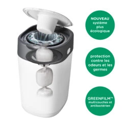 Recharge Twist & Click Avancée Avec GREENFILM Antibactérien X1 De Tommee Tippee -Produits Pour Bébé 1070412 1
