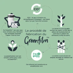 Recharge Twist & Click Avancée Avec GREENFILM Antibactérien X1 De Tommee Tippee -Produits Pour Bébé 1070412 7