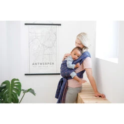 Écharpe De Portage Tissée BB-Slen Black Beans 490 Cm De Babylonia -Produits Pour Bébé 18317397 1