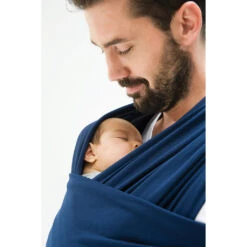 Écharpe De Portage Extensible Respirante Tricot-Slen Cool Silver Cloud De Babylonia -Produits Pour Bébé 67126445 2