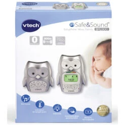 Babyphone BM2300 Hibou Family Gris De Vtech -Produits Pour Bébé 68508000 4