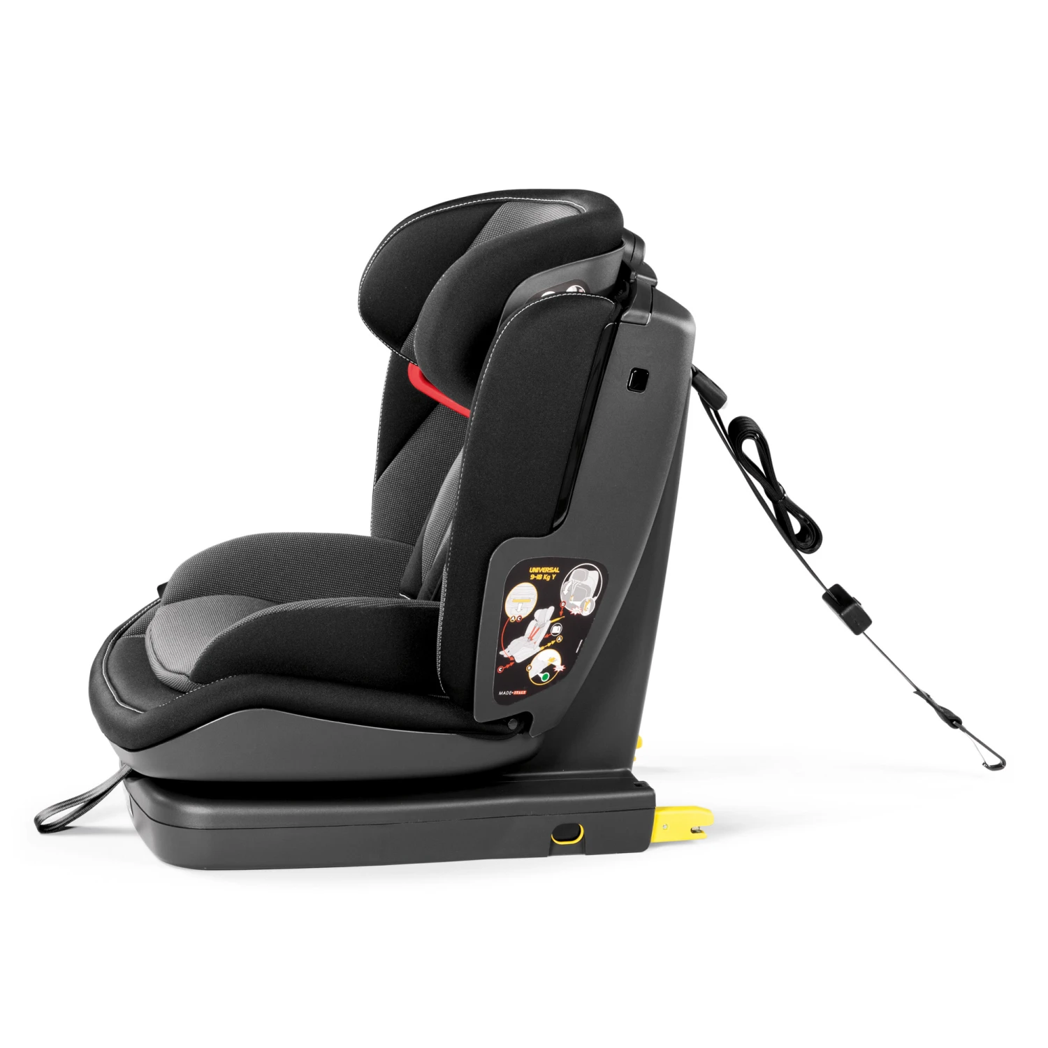 PEG PEREGO Siège Auto Viaggio 1-2-3 Via Crystal Black De Peg-Pérego 10 PEG PEREGO Siège Auto Viaggio 1-2-3 Via Crystal Black De Peg-Pérego – Image 8