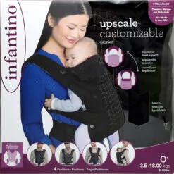 Porte Bébé Customizable Noir De Infantino -Produits Pour Bébé 72735863 1