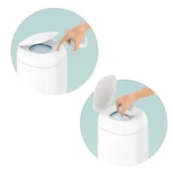 Poubelle à Couches Dress Up Laquée Blanc De Angelcare 21 Poubelle à Couches Dress Up Laquée Blanc De Angelcare -Produits Pour Bébé 73964380 3